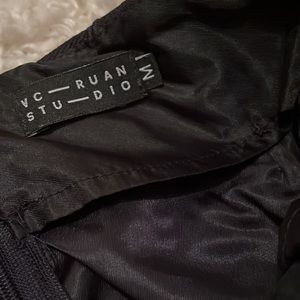 vc ruan studio black skirt